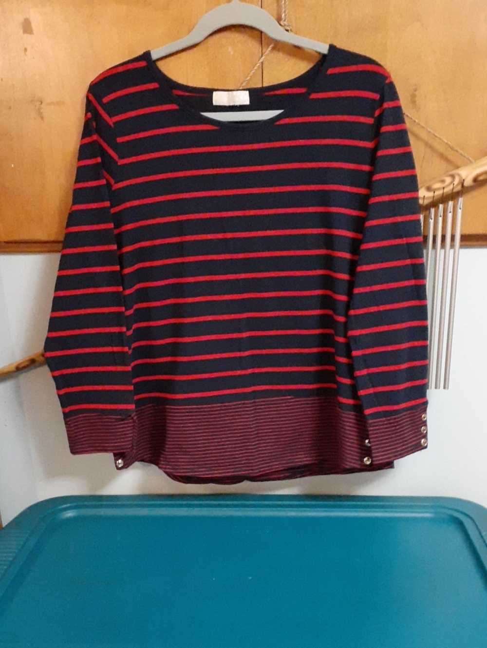 carolyn taylor long sleeve tunic size lrge